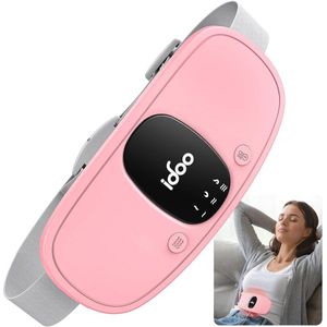 Draadloos Menstruatieverwarmingskussen Voor Pijnverlichting - Draagbare Oplaadbare Warmtegordel Voor Vrouwen - Comfortabel en Veilig