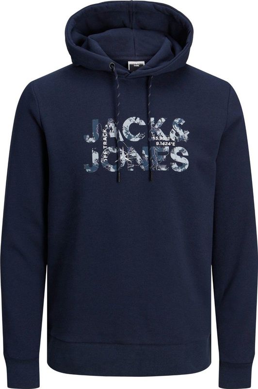 Jack & Jones Sweater - Modern Fit - Blauw - XXL