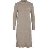 Vila - Ril Crew - Gebreide Jurk - Lange Mouwen - Normale Pasvorm