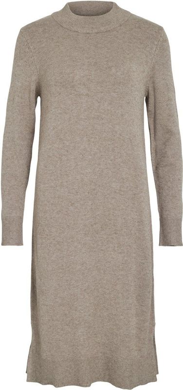 Vila - Ril Crew - Gebreide Jurk - Lange Mouwen - Normale Pasvorm