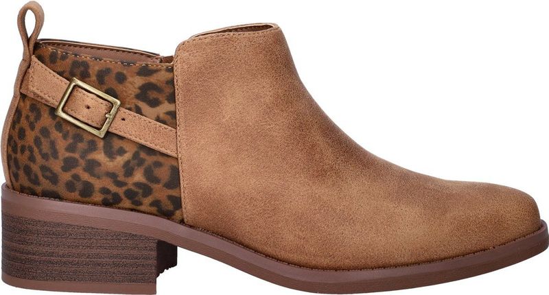 Skechers - Bobs Wander Luxe - Enkellaars - Cognac