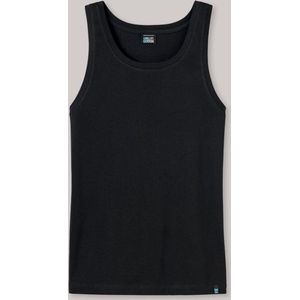 Schiesser Long Life Cotton singlet - zwart -  Maat L