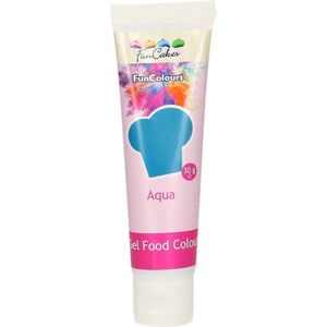 FunCakes Eetbare Voedingskleurstof - Kleurstof voor bakken Aqua Blauw 30g