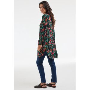 DIDI Dames Tunic Sunny Brown Hunter print maat 38