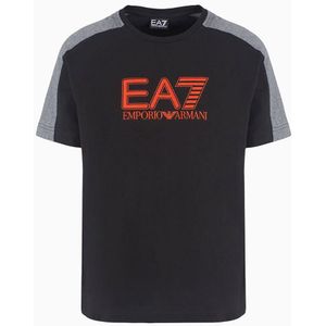 Ea7 Emporio Armani 6dpt03-pjohz T-shirt Met Korte Mouwen Zwart M Man