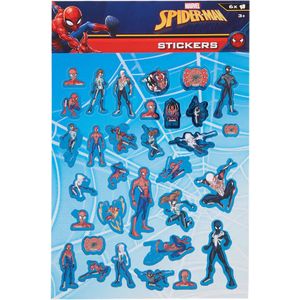 Stickerboekje Spiderman +/- 150 Stickers - Stickers voor Kinderen en Volwassenen - Stickervellen