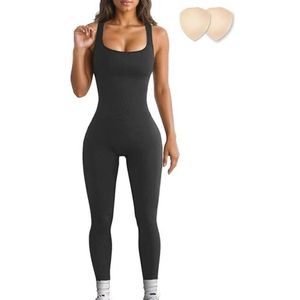 Dames Jumpsuit voor Sport en Fitness - Naadloze Bodysuit voor Yoga en Workout