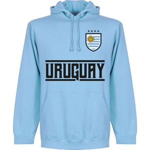 Uruguay Team Hoodie - Lichtblauw - Kinderen - 98