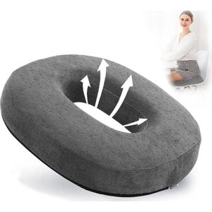 Inovra ® Orthopedisch Zitkussen voor Comfort en Pijnverlichting, Ideaal voor Thuis en Reizen
