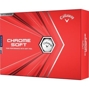 Callaway Chrome Soft 2020 Golfballen - Wit - 12 Stuks