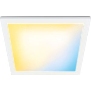 WiZ Plafondlamp Panel Vierkant Wit - Slimme LED-Verlichting - Warm- tot Koelwit Licht - Geïntegreerd LED - 36W