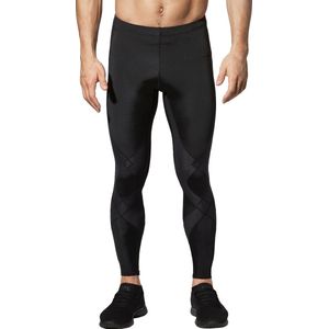 CW-X - Stabilyx Compressiebroek – hardloopbroek – heren - core ondersteuning - voetbal - hockey - Zwart - maat M