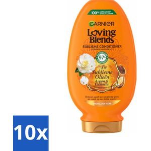 Garnier Loving Blends Argan- en Cameliaolie Conditioner 250 ml - Bulkverpakking - 10 stuks