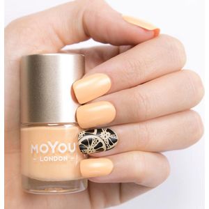 MoYou London - Stempel Nagellak - Stamping - Nail Polish - Youre a Peach - Oranje