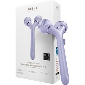 SmartAppGuided - Sonische Gezichts- en Lichaamsroller - 4 in 1 - Huidversteviging - Alle Huidtypes