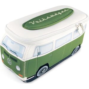 VW T2 Bus 3D Neopreen Kleine Universele Tas - groen