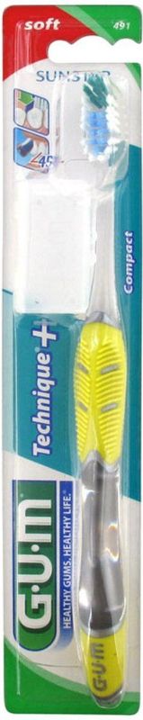 G.U.M - Technique+ Compact - Tandenborstel - Soft - 1 st