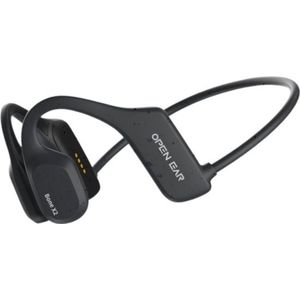 Soundvibe® Bone Conduction Headphone Zwart - Sporthoofdtelefoon - Sport oortjes - Draadloze oordopjes - Waterbestendig - 8GB Interne Geheugenkaart - Sport Koptelefoon - Voor alle Telefoons en Laptops - Hardloop Oortjes - Wireless Earphones