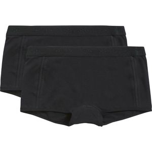 ten Cate Basics shorts zwart 2 pack voor Meisjes | Maat 146/152