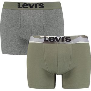 Levi's printed waistband 2P groen & grijs - M