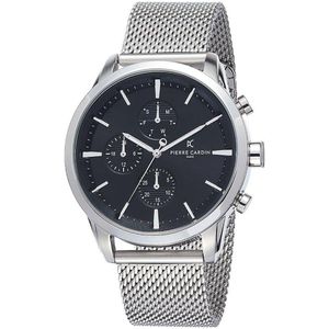 Pierre Cardin - Heren Horloge A-PC902741F104 - Zilver
