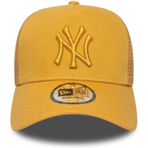 New Era - League Essential Trucker Cap - Goud - Verstelbare Snapback