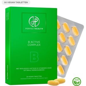 Perfect Health - Vitamine B Complex - 30 Tabletten - Vegan