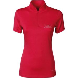 RelaxPets - Harry's Horse - Shirt Monaco - Kortemouwen Shirt - Raspberry - Maat S