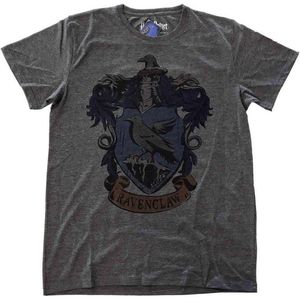 Harry Potter Heren Tshirt -XL- Ravenclaw Dyed Grijs