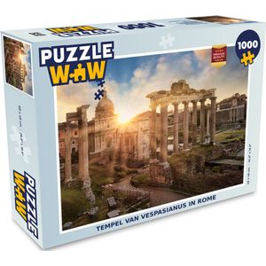 Puzzel Rome - Italië - Zon - Legpuzzel - Puzzel 1000 stukjes volwassenen