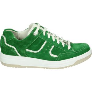 Durea 6299 H - Lage sneakersDames sneakers - Kleur: Groen - Maat: 40.5