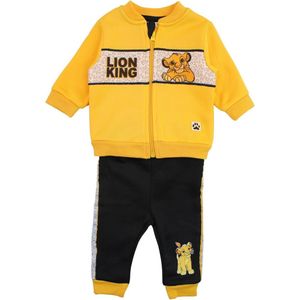 Disney Lion King Set - Baby - Babyset - Zwart/Geel - Maat 86 - Tot 18 Maanden