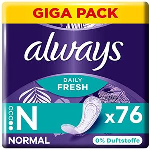 Daily Fresh Dames Pantyliners Regular 76 Maanden Gigapack