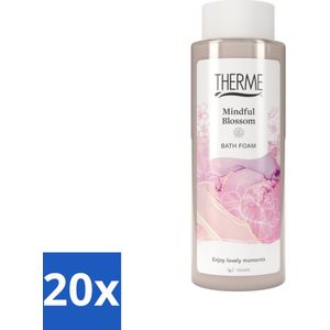 Therme - Mindful Blossom - Badschuim - Verfrissend - Verzorgend - 500ml - Bulkverpakking - 20 stuks