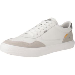 camel active - Sneakers - Wit Grijs - Leer