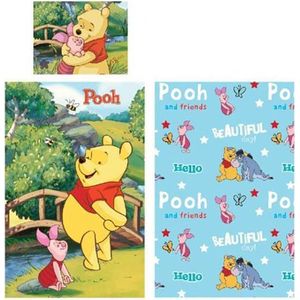 Winnie the Pooh dekbedovertrek  90 x 140 cm- eenpersoons