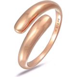 Elli - Delicate Basic - Wikkelring - 925 Sterling Zilver - Verguld - Dames