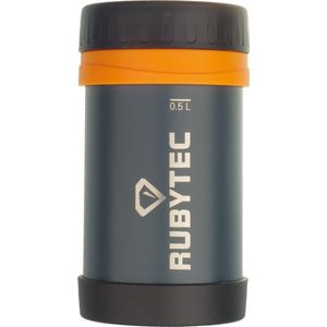 RUBYTEC Shira Foodcontainer Drinkfles - 500 ML - Donkergrijs
