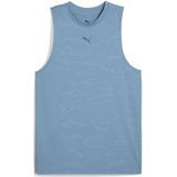 Puma Cloudspun Emboss Mouwloos T-shirt Blauw S Man