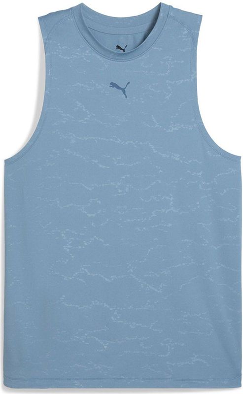 Puma Cloudspun Emboss Mouwloos T-shirt Blauw S Man