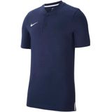 Nike Dri-fit Strike 21 Team Korte Mouw Poloshirt Blauw L Man