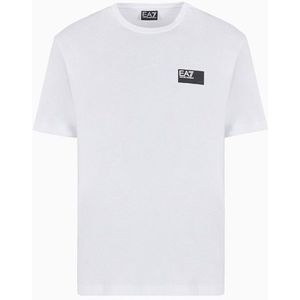 Ea7 Emporio Armani 6dpt02-pjvpz T-shirt Met Korte Mouwen Wit XL Man