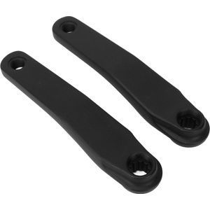 2 STKS Aluminium Crank Arm Set 170mm 10 Tanden ISIS Splined Gat voor Elektrische Fiets Mid Motor - Need Content in .