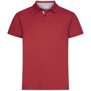 Cutter & Buck Advantage Premium Polo Heren 354420 - Rood - 4XL