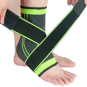 Enkelbrace - Enkel Bandage - Voet brace - Enkel Brace - Enkelsteun - Enkelondersteuning - Verstelbaar – One Size - Universeel - Groen