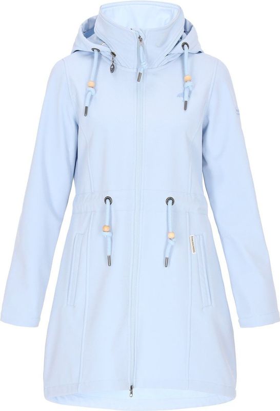 Schmuddelwedda Functionele jas  lichtblauw