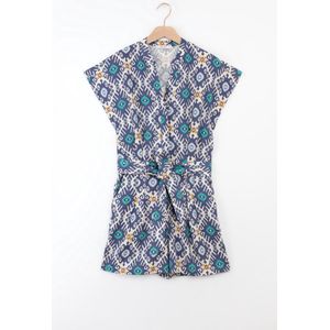 Sissy-Boy - Blauwe playsuit met print