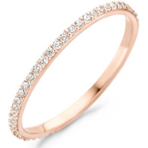 Blush Dames Ring Goud - Roségoud - 17.25 mm / maat 54