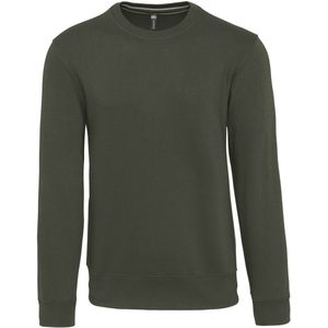 Unisex sweater met ronde hals Kariban Dark Khaki - L