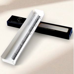 Ribbon Fast Lashes | Basic Volume | Stijl Aaliyah | Fast Lash Segment | 10 mm | DIY Wimperextensions | Nepwimpers | Wimperplukjes